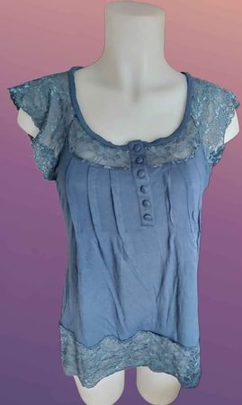 Blaues Sommer Shirt
