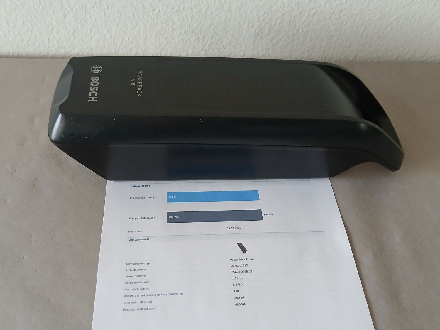 Bosch Batterie: Bosch Powerpack 400 mit 486Wh - inklusive Messbericht – Usato da Winterthur venduto da .-thx-. 3