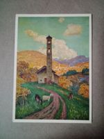 Pro Juventute Karte L.Rossi Campanile di Sureggio
