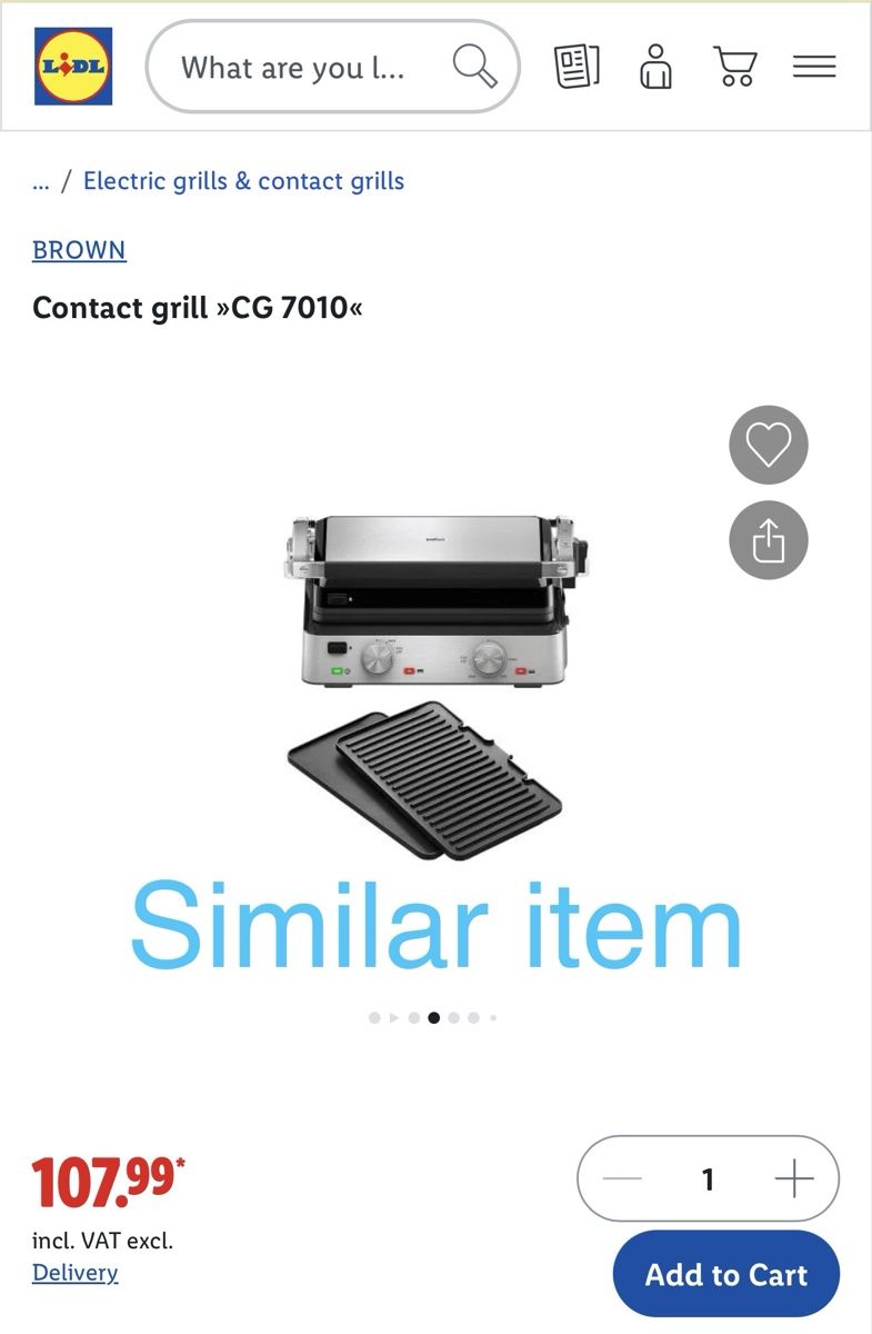 SilverCrest Griglie: Silvercrest multi-use grill USED ONCE in original box – Nuovo (secondo la descrizione) da Bogis-Bossey venduto da aye_jy77 3