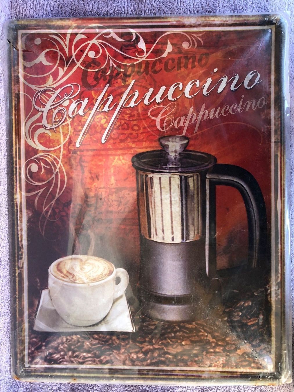 Insegne: Cappuccino kaffee cafe restaurant deko – Nuovo (secondo la descrizione) da Reinach AG venduto da rares75