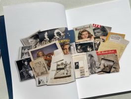 Joseph Cornell, Lauren Bacall ,Bergman Collection,Scrap Book
