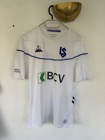 Maillot Lausanne Sport Le Coq Sportif blanc taille L