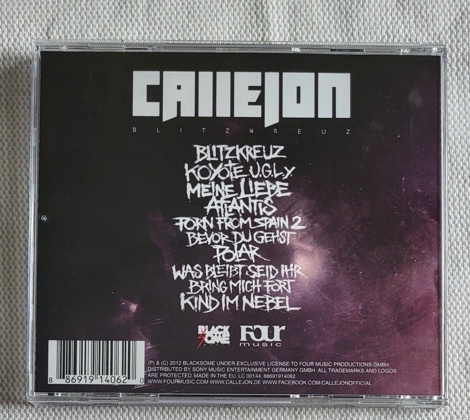 CDs: Callejon - Blitzkreuz – Gebraucht aus Villars-sur-glane von Epsilonhike 1
