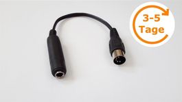 Adapter 5 pol DIN Stecker 6,3 mm Klinke