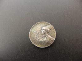 Uri Kantonales Schützenfest Erstfeld 1911 Silber 5.3 g