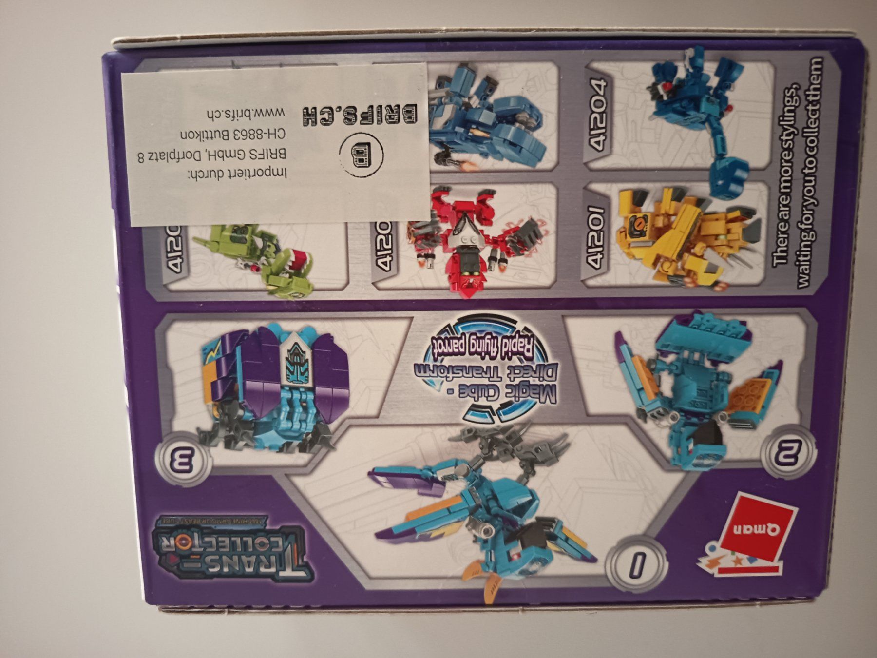 Kit di costruzioni: Qman Trans Collector Magic Cube Papagei neu – Nuovo e nell'imballaggio originale da Fulenbach venduto da ana_tp7h 1