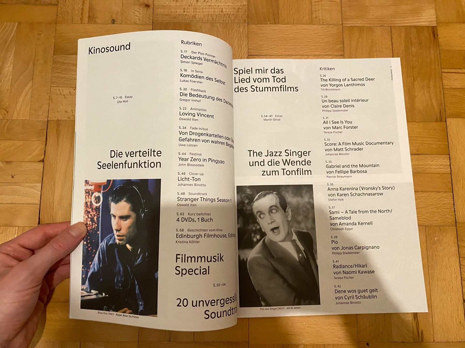Riviste & Magazine: Filmbulletin Seelenfunktion Nr. 8 / 2017 – Usato da Zürich venduto da Wim-Broccoli 2