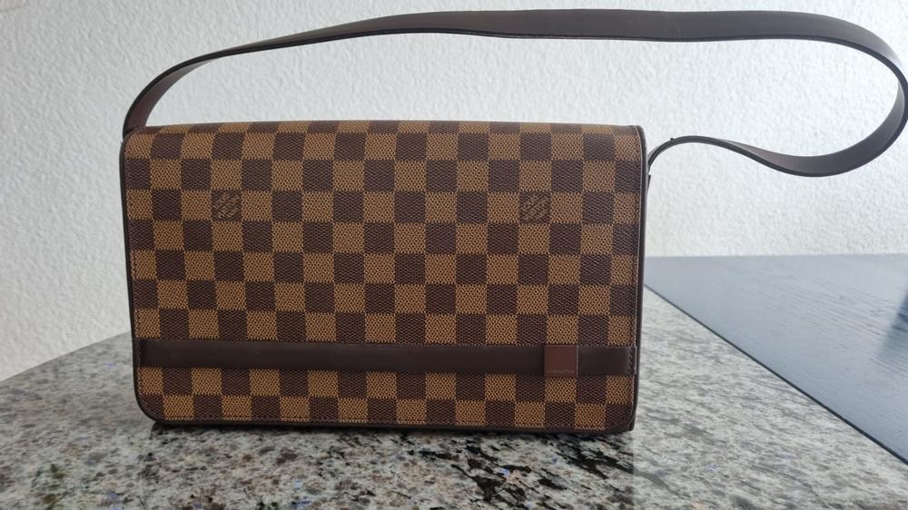 Louis Vuitton Damier Canvas Tribeca Carre Bag