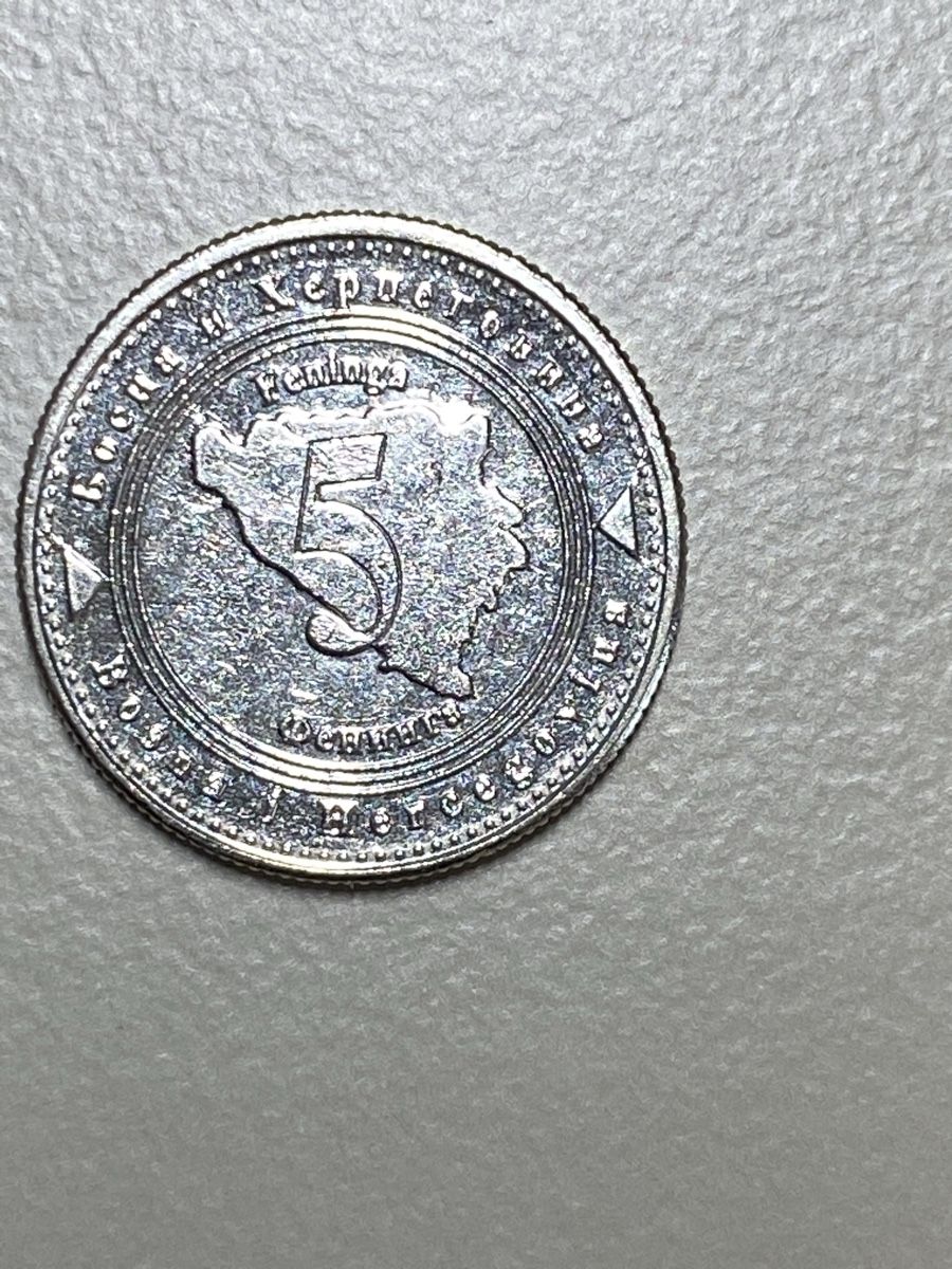 Tutti le monete: Bosnie - 5 feninga - 2013 – Usato da Payerne venduto da Mike1682 1