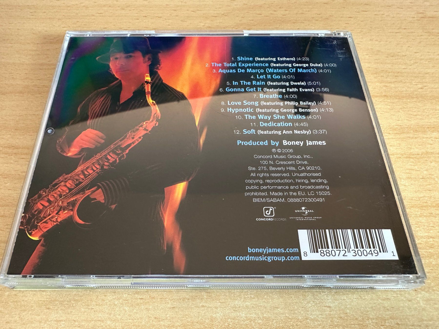 CDs: Boney James – Shine – Gebraucht aus Rikon im Tösstal von Alpenmutz 1