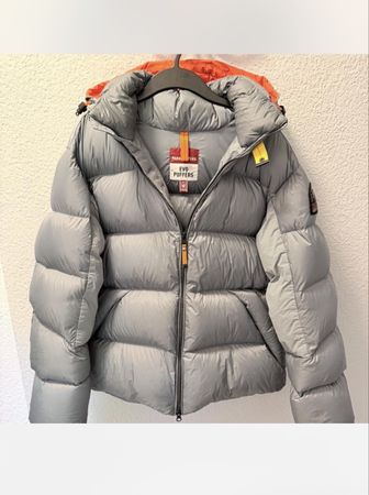 Parajumpers EVO Puffers Jacke Grau Grösse M guter Zustand