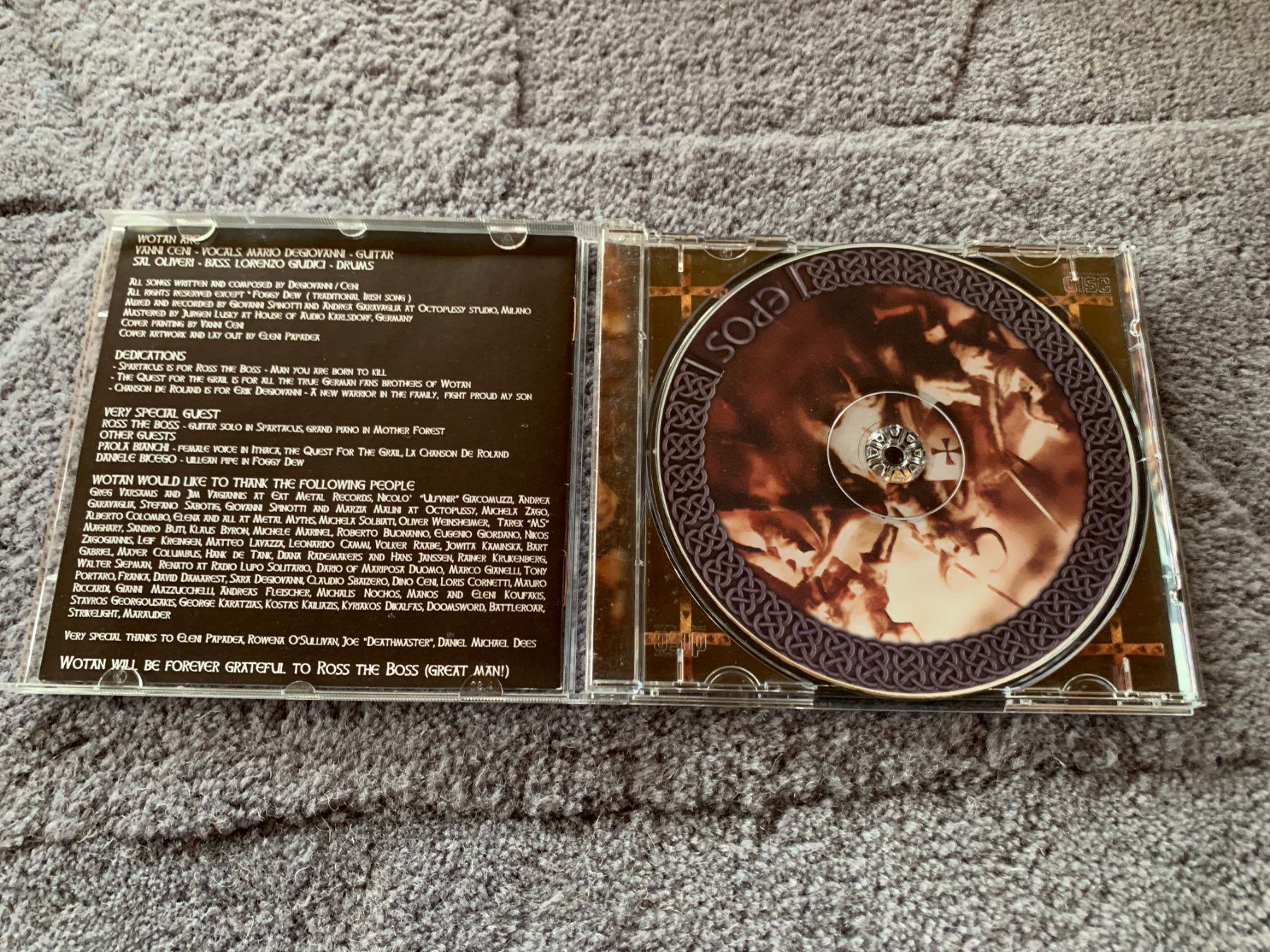 CDs: Wotan Epos Heavy Epic Metal CD Greece – Gebraucht aus Willerzell von Stoeff8l 2