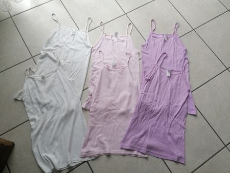 6 Teiliges bequemes Träger Unterhemden Set Gr 182