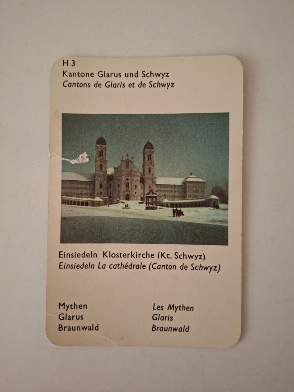 Carlit Giochi: Quartett  "Die schöne Schweiz"   Edition CARLIT  Nostalgie – Usato da Zürich venduto da Daniel517 6