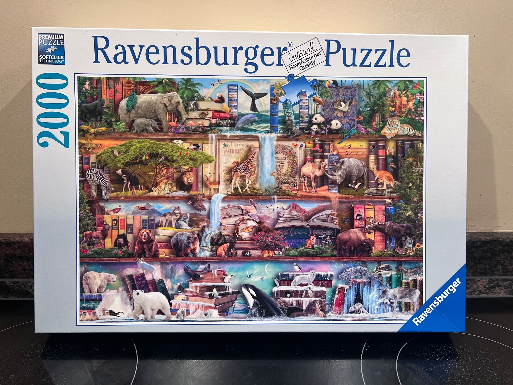 Ravensburger Puzzle: Ravensburger Puzzle 2000 Teile - Big Animal World – Usato da Wollerau venduto da Herzigworld