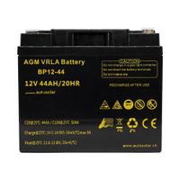 44 Ah AGM-Batterie - wartungsfreie 12V Batterie - Deep Cycle