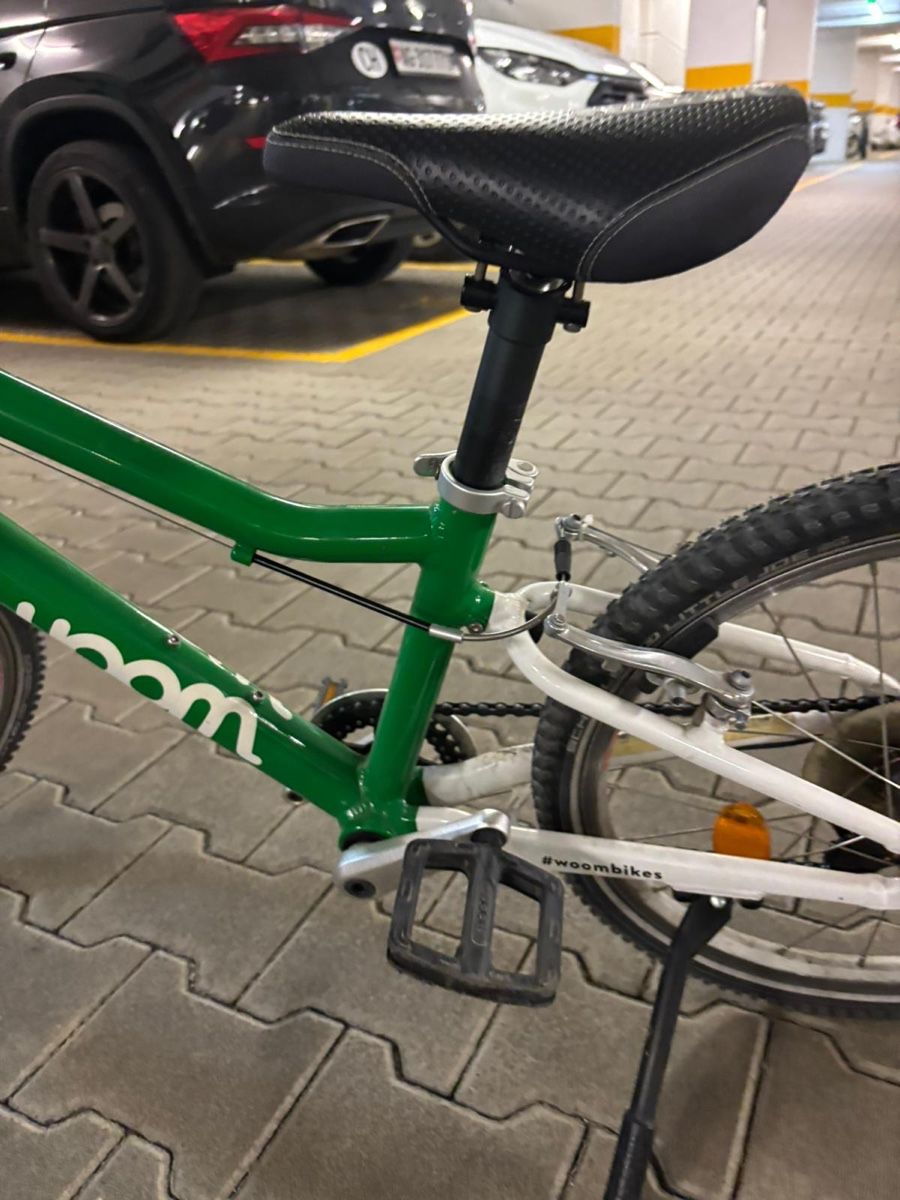 Woom Biciclette: Kinderfahrrad Woom 4 grün – Usato da Merenschwand venduto da Kkonradli 2
