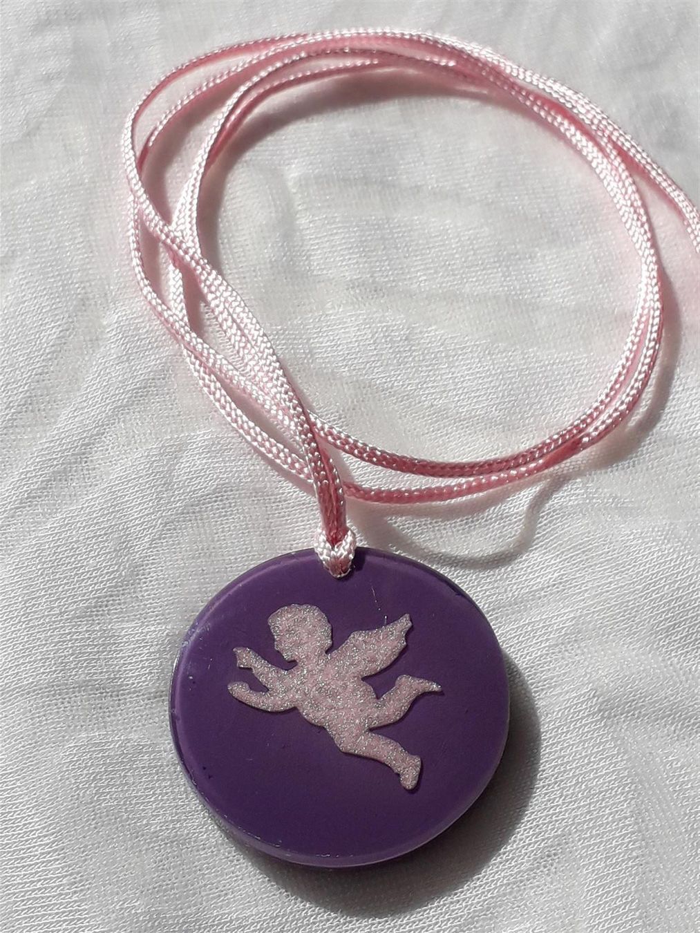 Minerali & Pietre curative: ORGONIT Anhänger ENGEL AMETHYST SUGILITH – Nuovo e nell'imballaggio originale da Aeschi b. Spiez venduto da KRONLICHT 2
