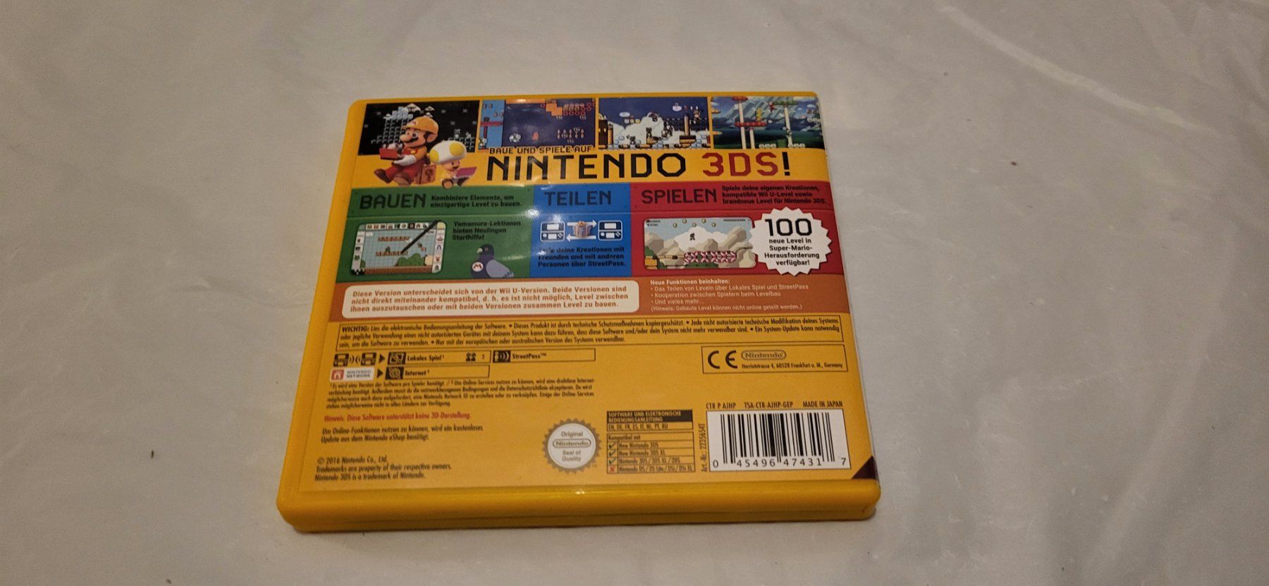 Giochi: Super Mario Maker Nintendo 3DS – Usato da Gretzenbach venduto da Uli1980 1
