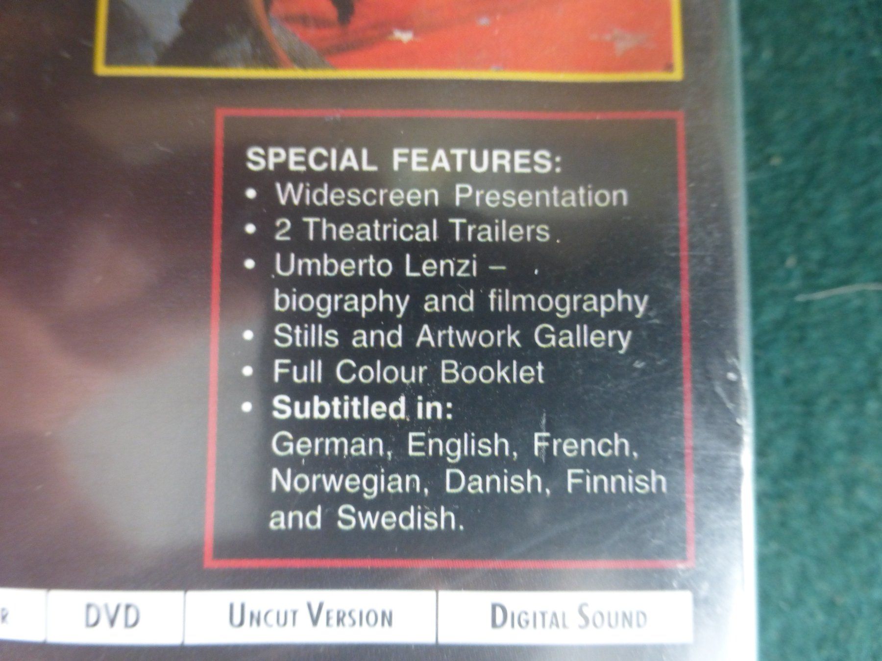 Tutti i DVDs: Incubo oder Nightmare City DVD Horror – Usato da Zumikon venduto da psisound 2