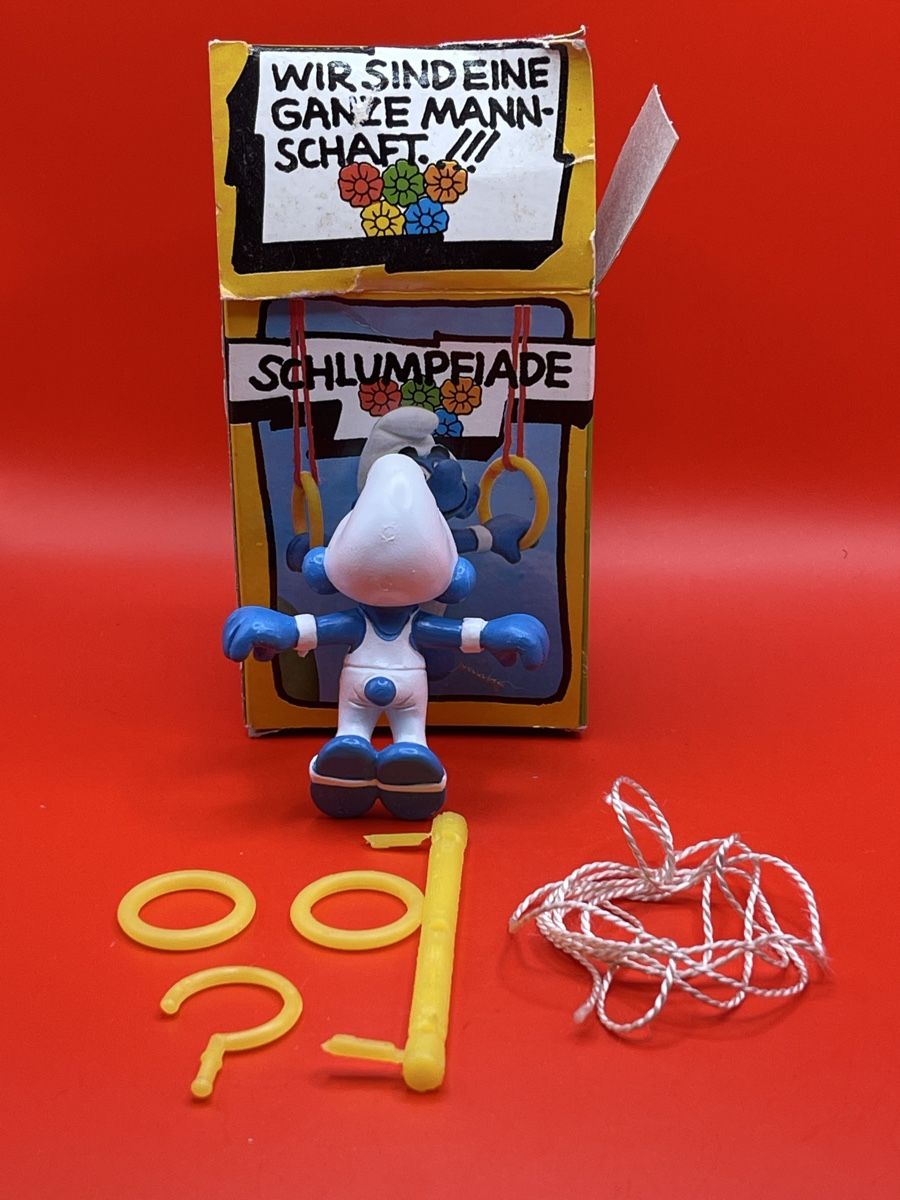 Schleich Statuette: Schleich 40510 Superschlumpf Ringturner – Usato da Nunningen venduto da HTH70 4