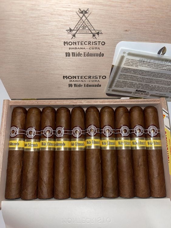 Montecristo Wide Edmundo / Zigarren (Neu und originalverpackt) in ...