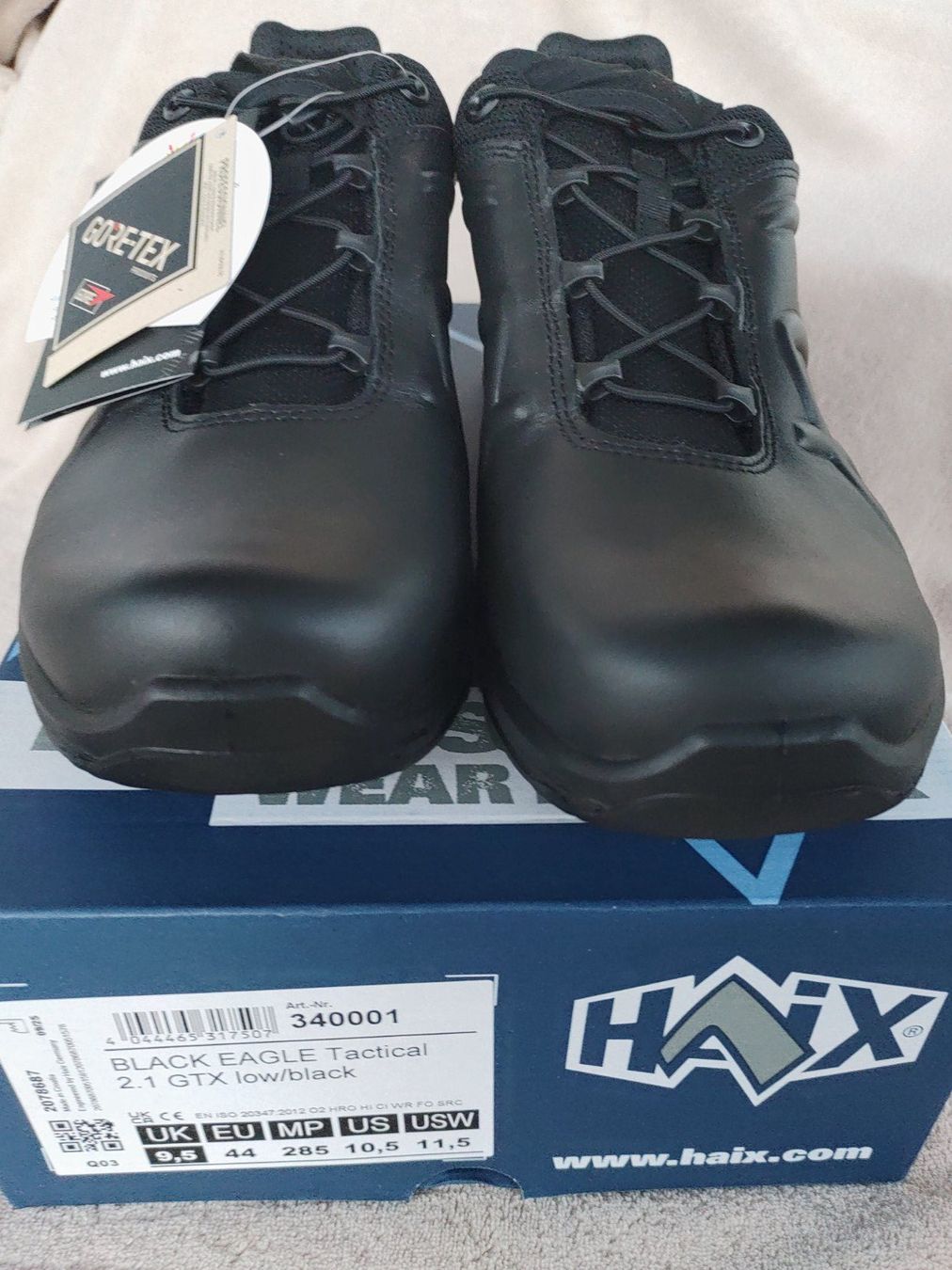 Haix Herrenschuhe: Haix Black Eagle Tactical 2.1 GTX Low Gr.44 – Neu und originalverpackt aus Strengelbach von Phorensic_30 1