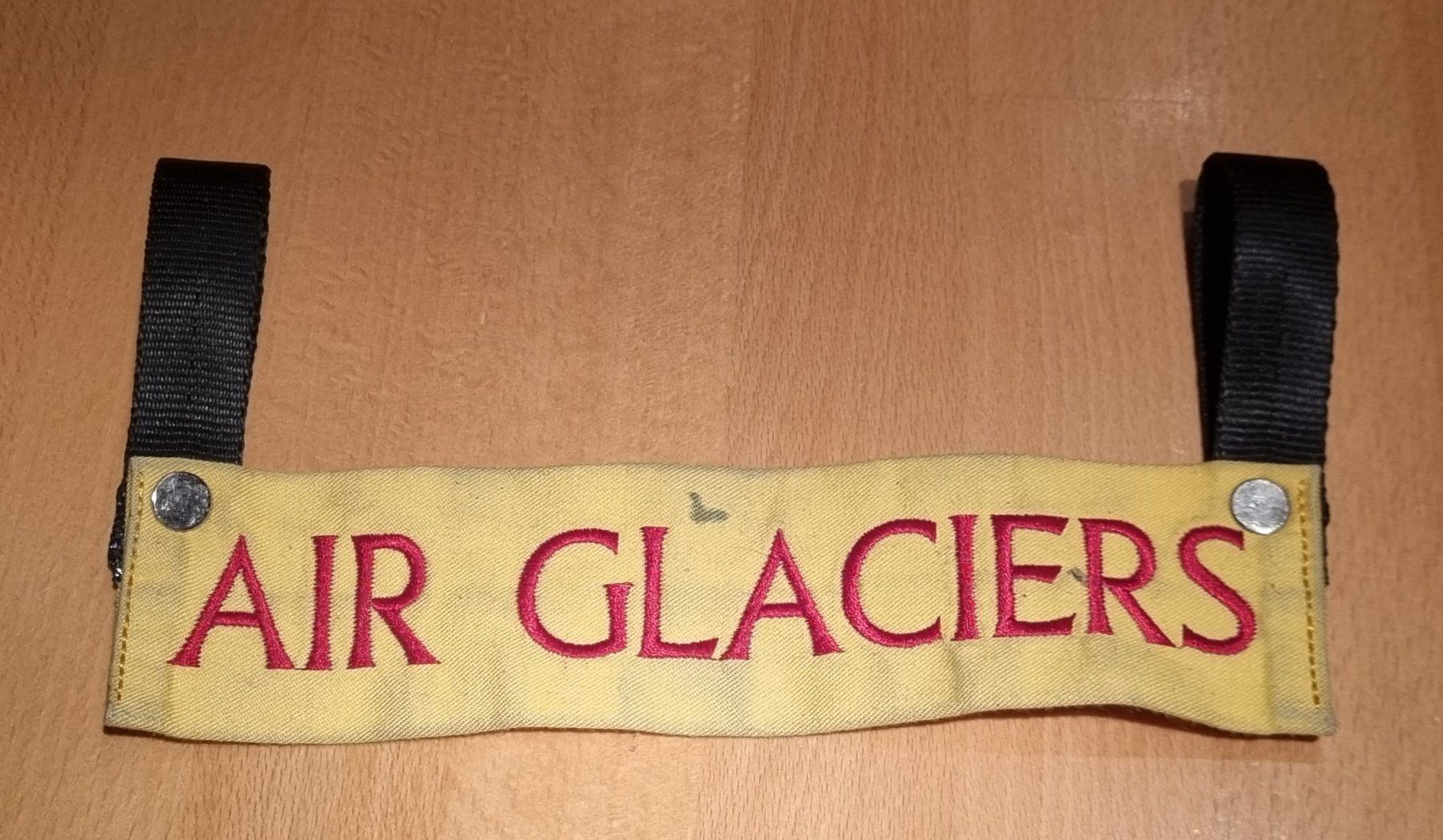 Patches: Air-Glaciers  Aufnäher  Wimpel – Gebraucht aus Wilderswil von sigikopter315