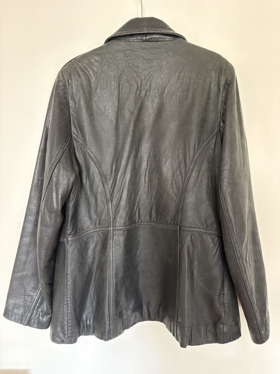 Vestes: Lederjacke Schwarz – D'occasion à Zürich par chj_57pl 1