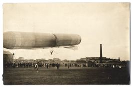 Fotografie M. Branger, Paris, Zeppelin, 