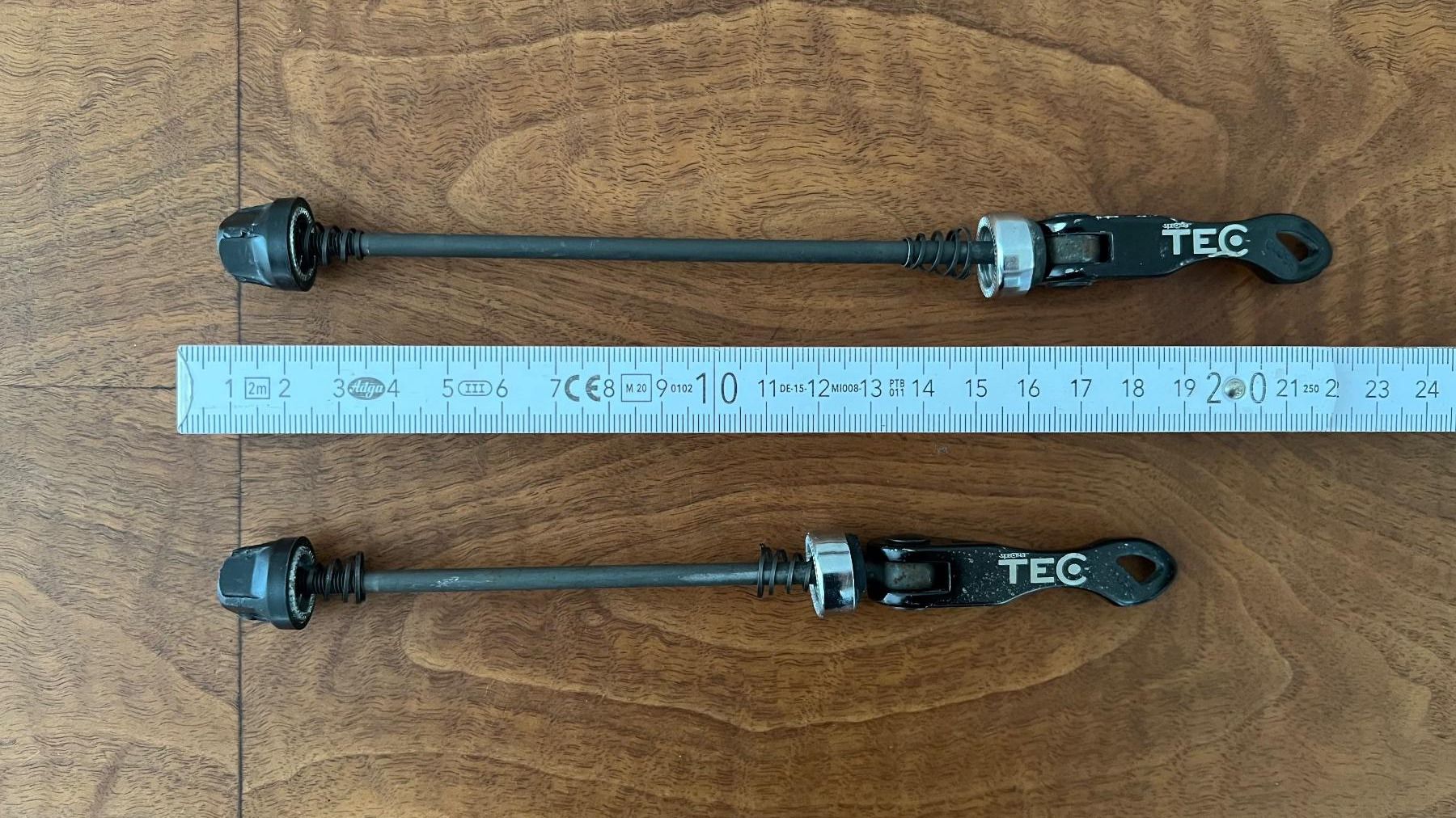 Pezzi di ricambio: Spectra TEC Schnellspanner Vorder & Hinterrad – Usato da Luzern venduto da serchon 2