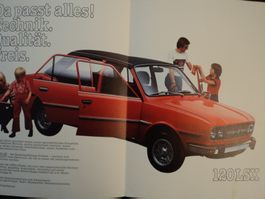Prospekt Skoda120LSX 105S 1978/1979