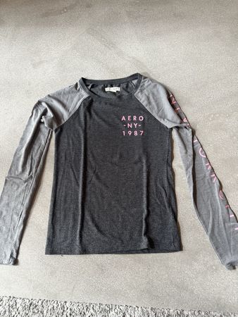 Shirt langarm Aeropostale Gr S