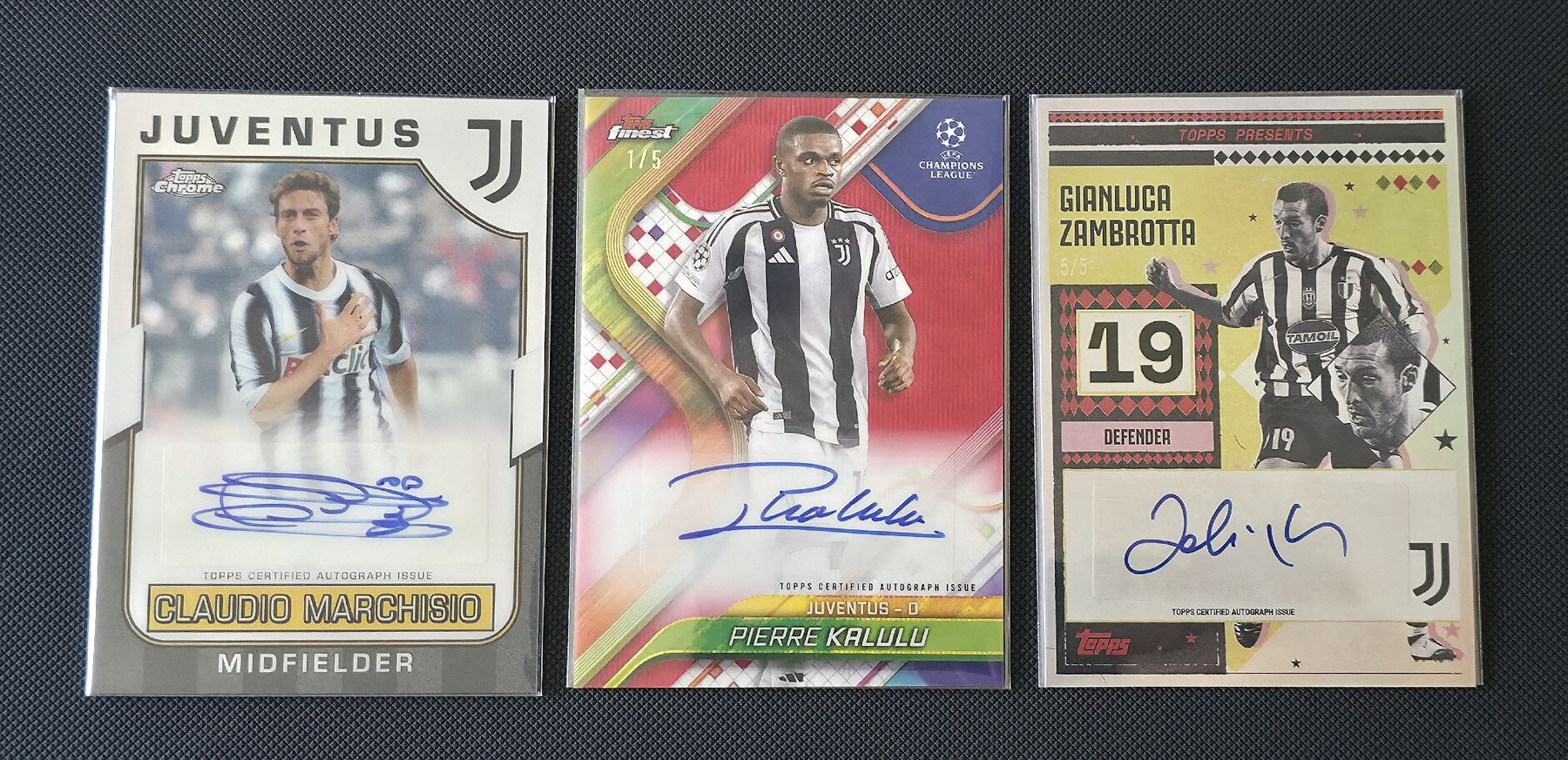 Topps Carte collezionabili: Topps Juventus auto Bundle 🔥 – Nuovo (secondo la descrizione) da Onex venduto da msan.cards