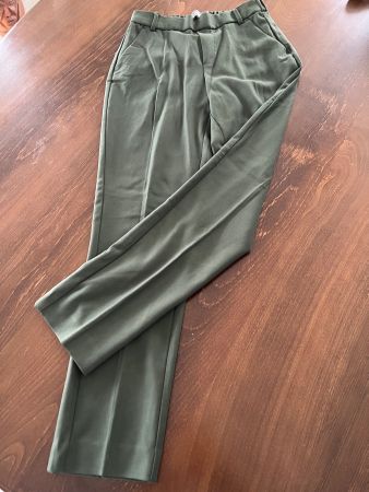 Mos Mosh- Elegante Stoffhose Gr. 34 Dunkelgrün Winter