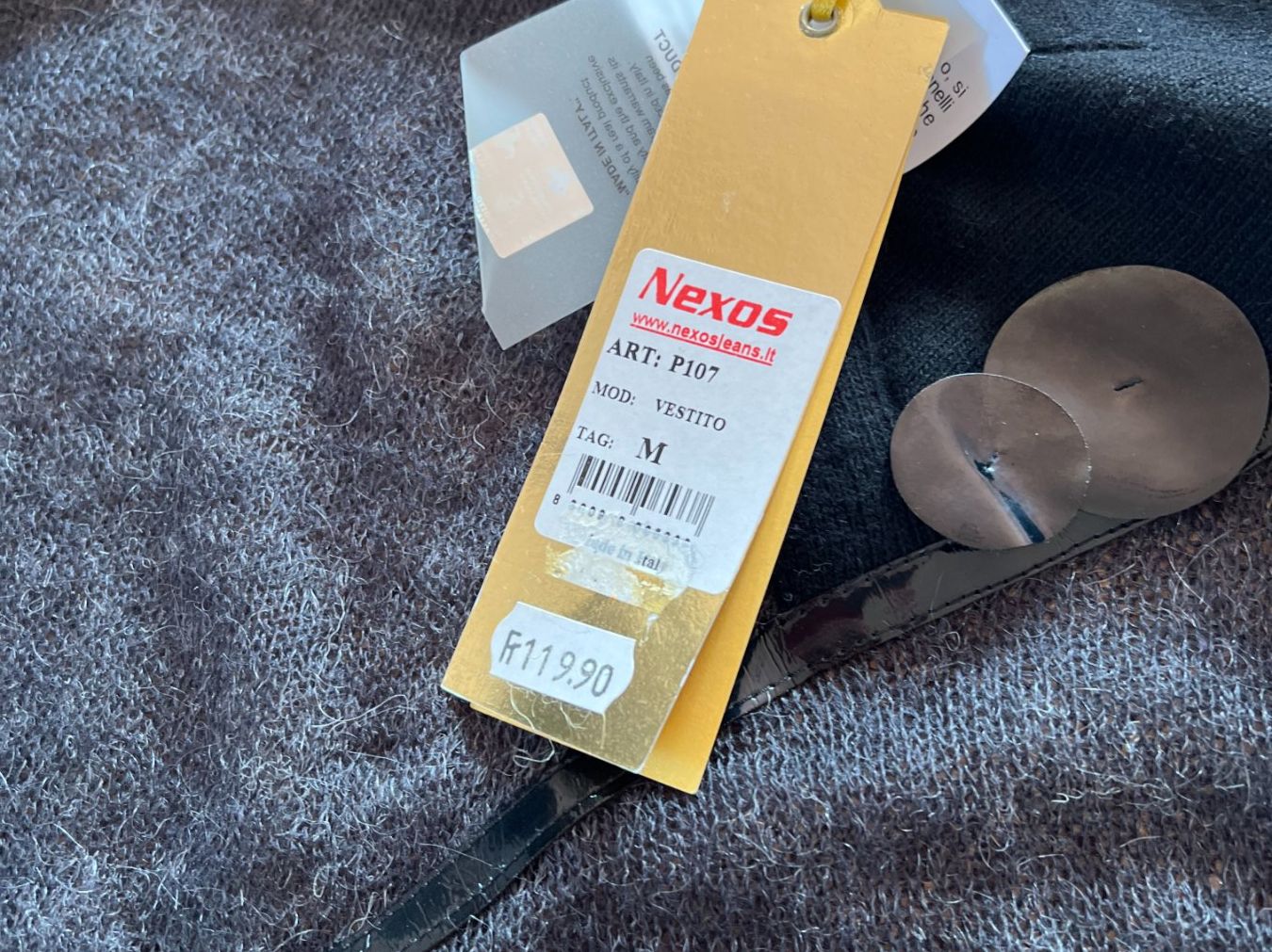Maglioni & Felpe: NEXOS Damen Pullover, transparent in Gr. M, Schwarz, NEU – Nuovo e nell'imballaggio originale da Worb venduto da farben20zauber 7