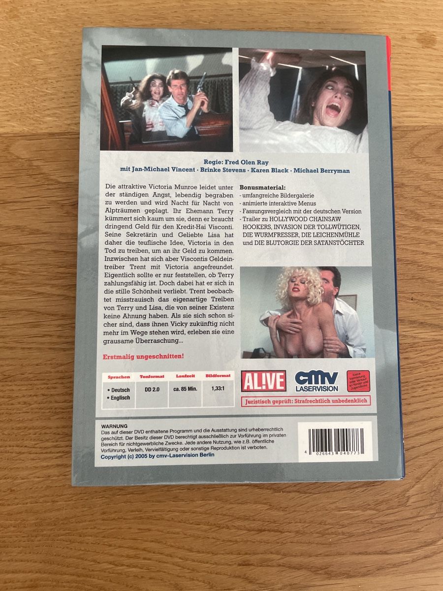 Tutti i DVDs: Haunting Fear kleine Hartbox DVD – Usato da Hagendorn venduto da masterchieff 1