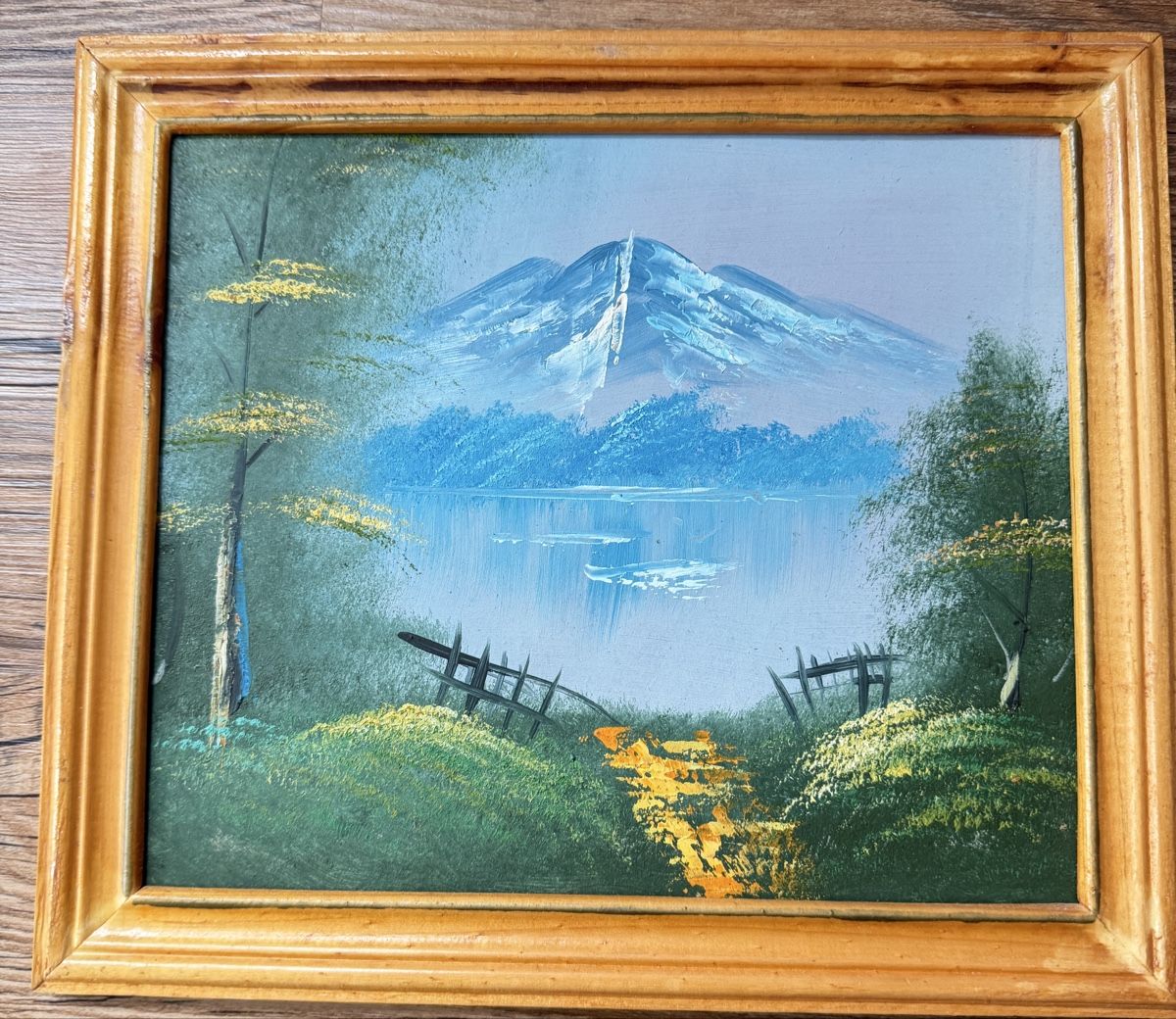 Dipinti: Vintage Landschaftsbild mit Rahmen – Usato da Neuhausen venduto da VintageLove 1
