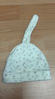Baby Muetze Sternenmuster Weiss Groesse 56 von Smile