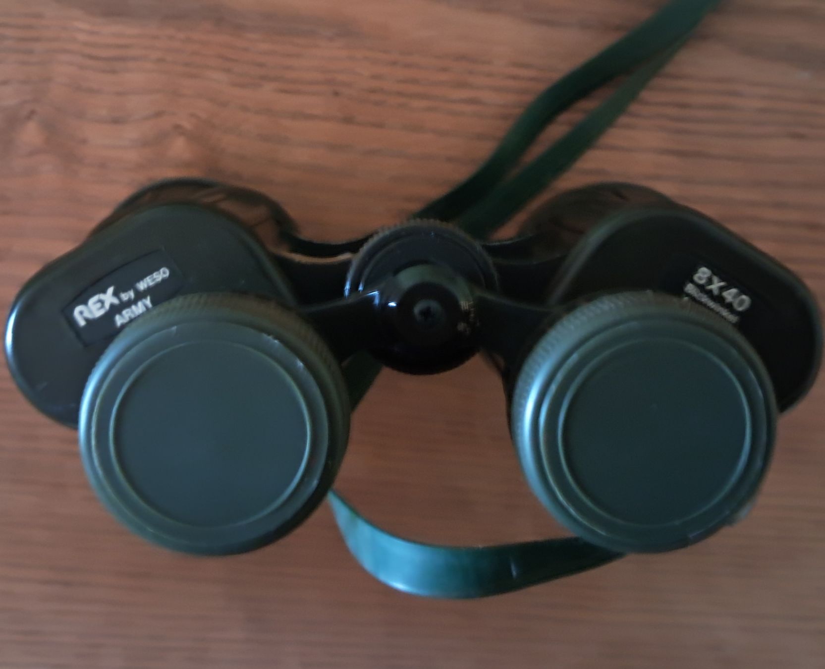 Binocoli: Fernglas REX by Weso ARMY 8x40 mit Tasche – Usato da Adlikon b. Andelfingen venduto da Kraemse 2
