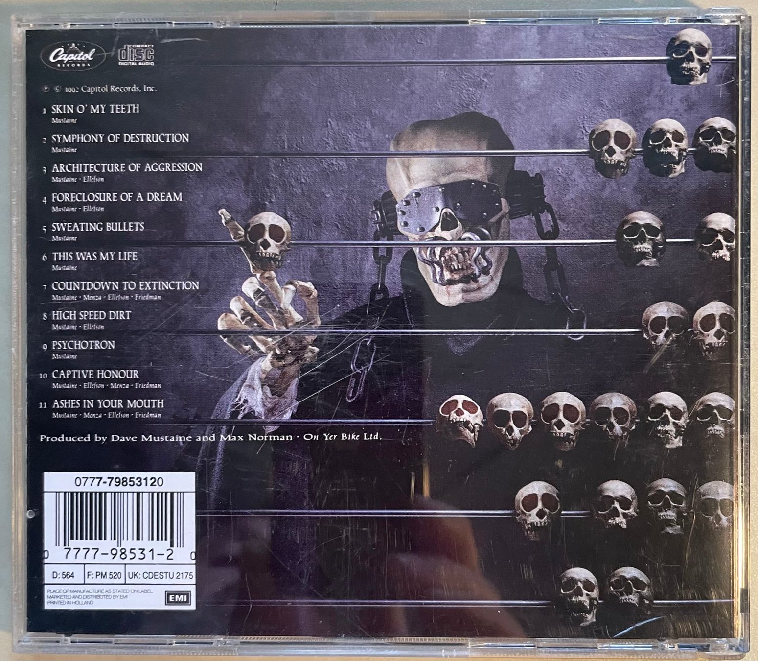 CDs: Megadeth - Countdown To Extinction – Gebraucht aus Brunnen von Barfly5 2