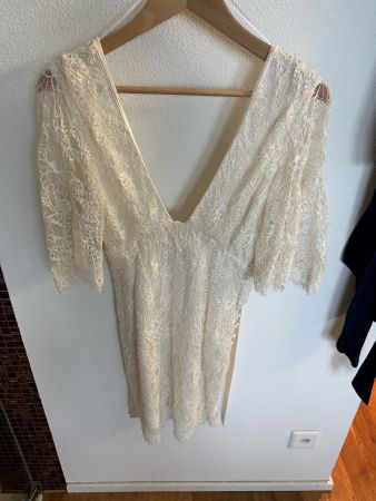 Kleid Les Reverrions - Grösse 34 - Rückenausschnitt