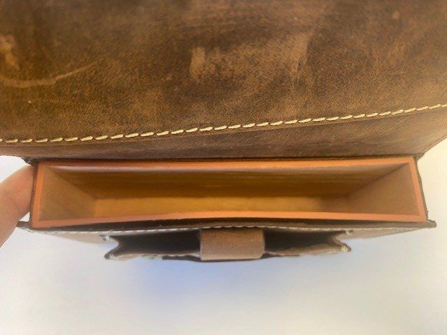 Humidor per sigari: Reise Humidor - Ohne Zigarren – Nuovo e nell'imballaggio originale da Wängi venduto da elcigarro 2