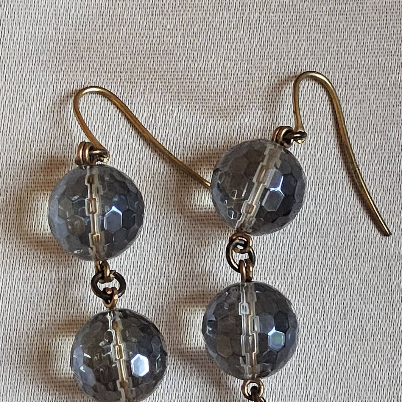 Ohrringe & -stecker: Vintage schicke blaue Glaskugel Ohrhänger – Gebraucht aus Zürich von Aleick 4