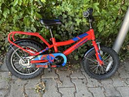 Kinderfahrrad Leopard rot 12 Zoll guter Zustand