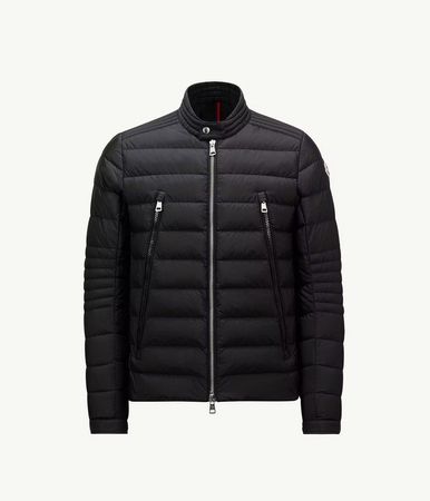 Veste homme Moncler Amiot noire nouvelle collection