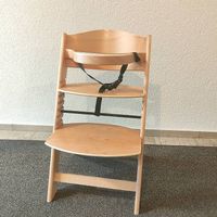 Seggiolone in legno naturale