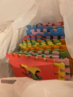 Spielteppich Puzzelmatten Schaumstoff bunt gebraucht