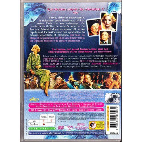 Tutti i DVDs: MADAME HENDERSON PRESENTE, de S.Frears, avec Judi Dench – Usato da La Chaux-de-Fonds venduto da HarryLime 1